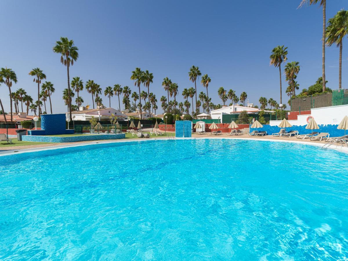 Aquarium Bungalow Private Jacuzzi, 3 Bedrooms, Ac And Bikes Maspalomas  Bagian luar foto
