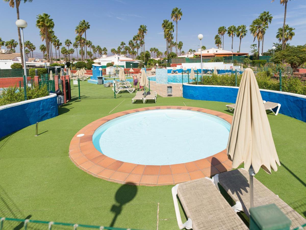 Aquarium Bungalow Private Jacuzzi, 3 Bedrooms, Ac And Bikes Maspalomas  Bagian luar foto